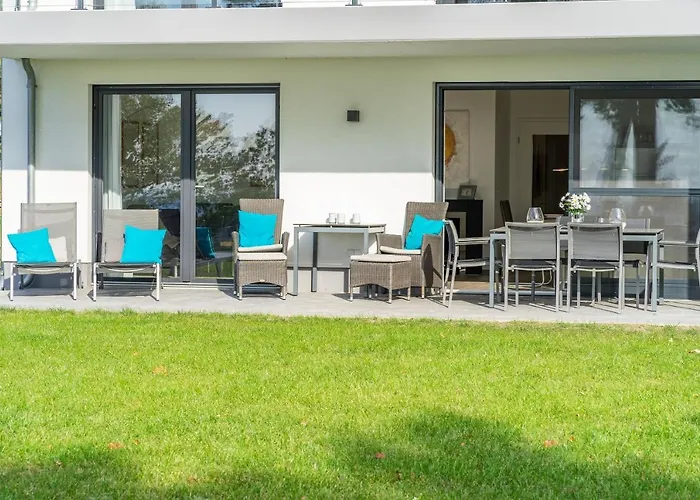 Apartment Terrassenwohnung Windgott - Oase Am Haff